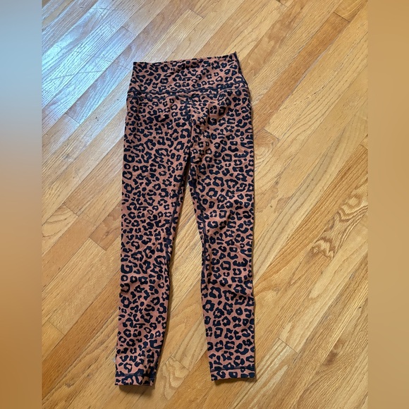 Crz Yoga Cheetah Print Leggings - Picture 1 of 3